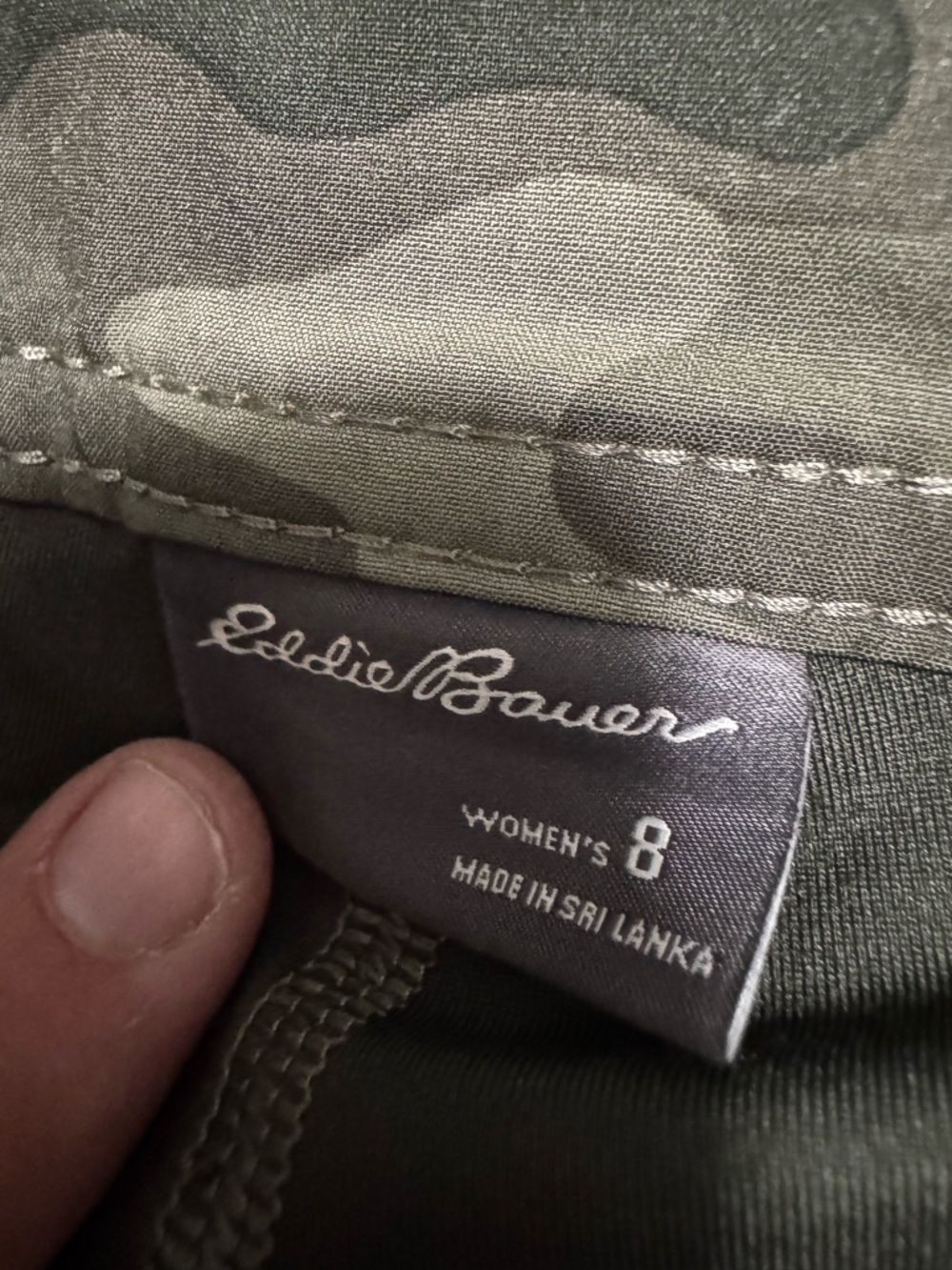 Eddie Bauer Camo Mini Skirt – Women’s Size 8 - Picture 4 of 4